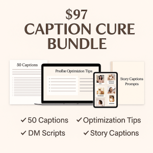 the caption cure: beauty biz edition