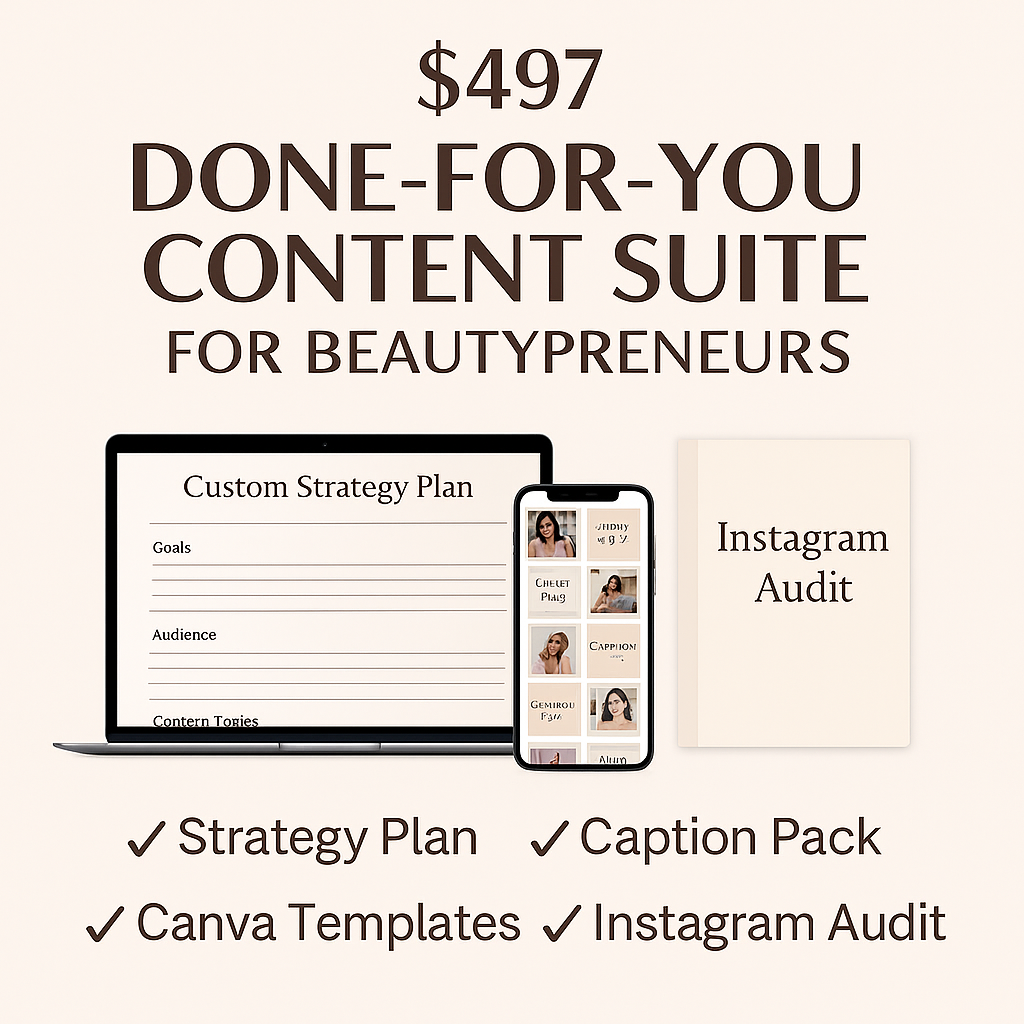 done for you strategy & custom content services